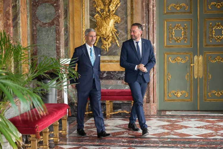 How does EAM Jaishankar view Belgium's role in combating terrorism?
