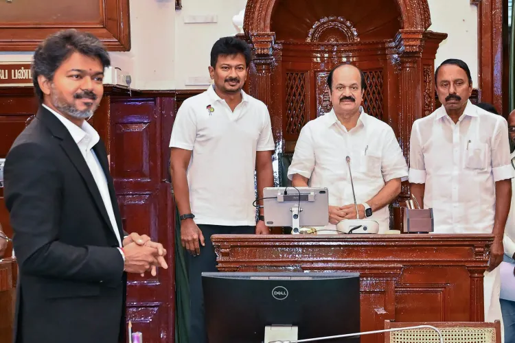 TN CM Vijay quotes Lincoln, invokes British history as Prabhakar elected Speaker