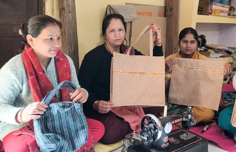 Empowering Women in Chamoli: The Rise of Handicrafts and Jute Bag Making