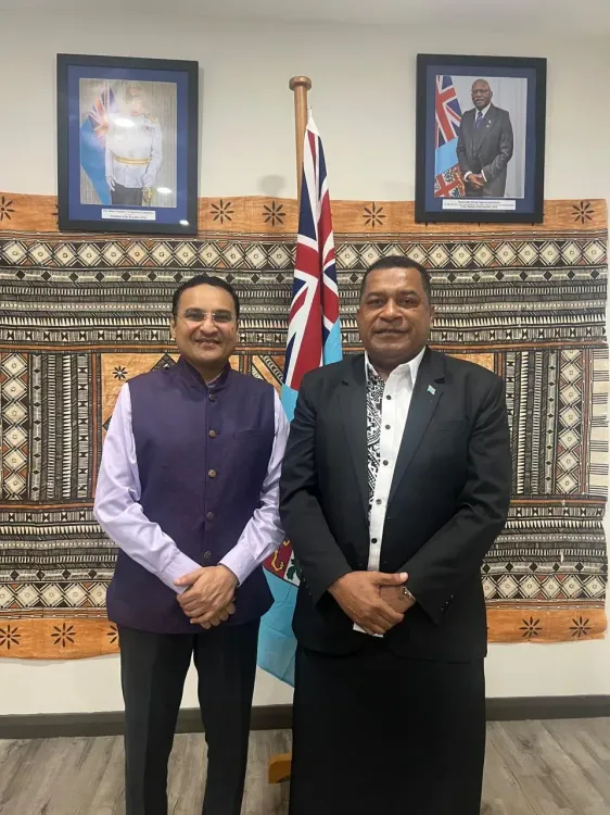 India-Fiji talks on affordable housing, urban development in Suva