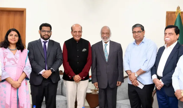 India-Bangladesh local government talks: Trivedi meets Abdul Moyeen Khan