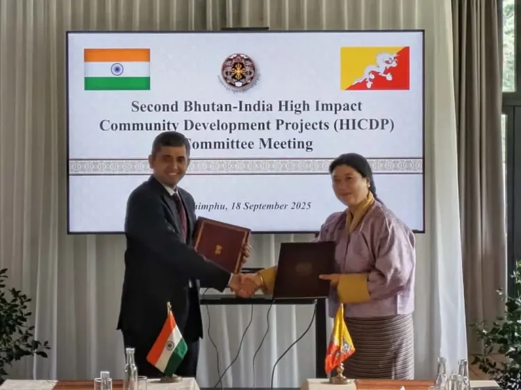 What Projects Did India and Bhutan Approve Together?