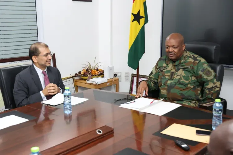 India-Ghana maritime cooperation: Surinder Bhagat meets GPHA chief
