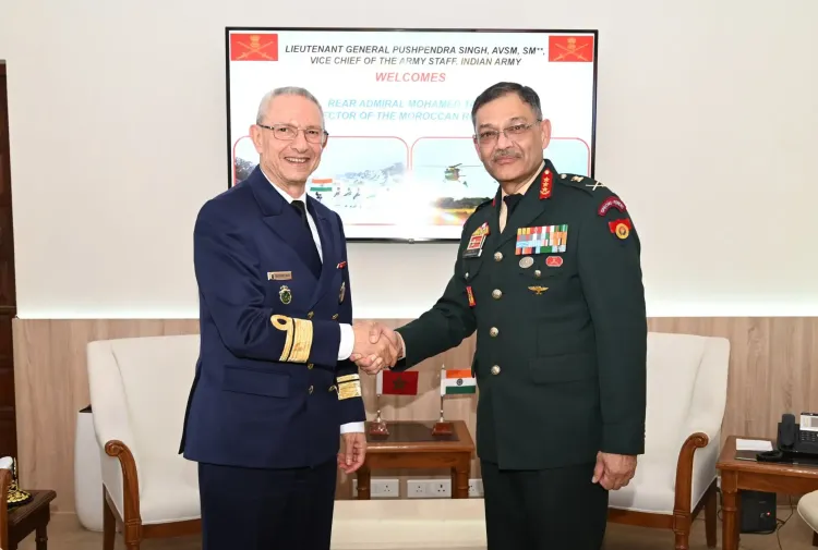 How Are India and Morocco Strengthening Military Ties?