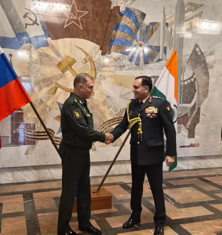 COAS General Dhiraj Seth visits Russia to deepen India-Russia military ties