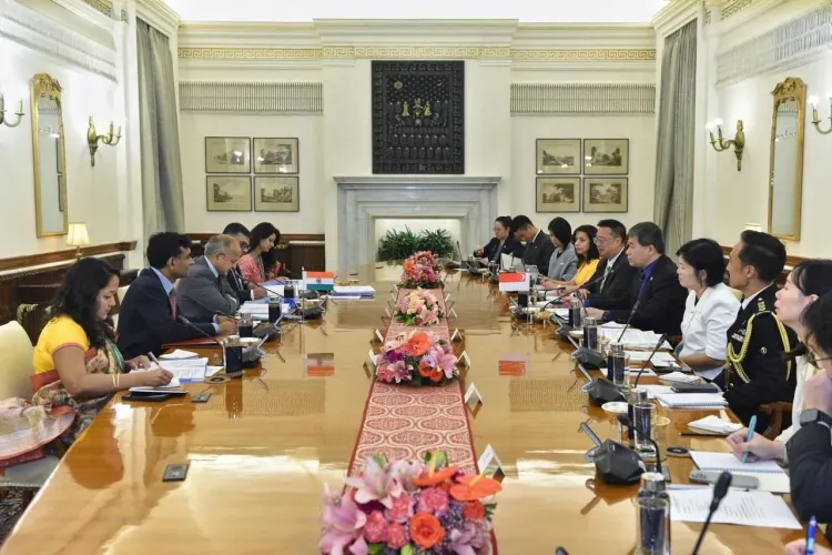 India-Singapore 19th Foreign Office Consultations held in New Delhi on 6 August