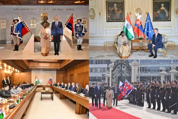India and Slovakia Forge Stronger Ties During President Murmu's Historic Visit