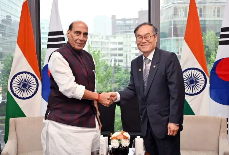 Rajnath Singh in Seoul: India, South Korea agree on joint defence development and exports