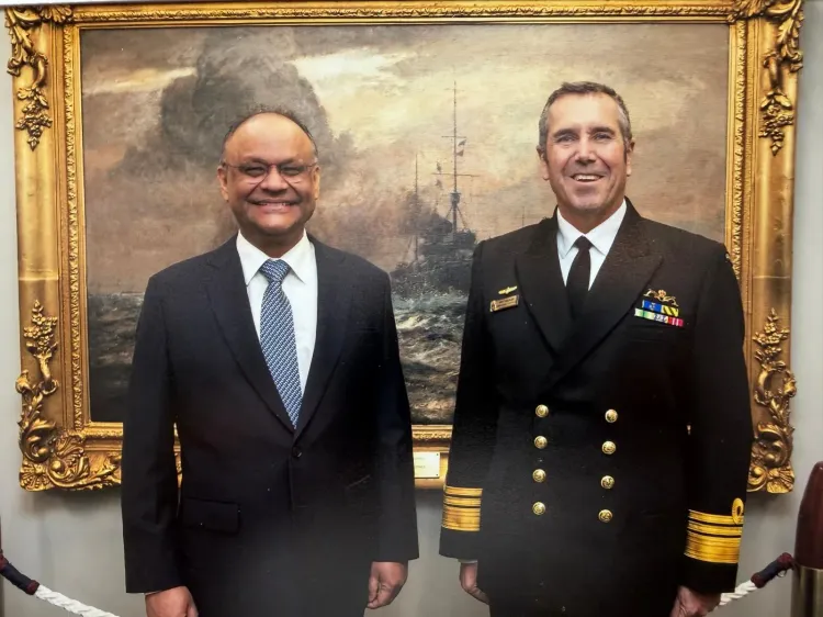 India-Australia naval ties: High Commissioner meets RAN Chief Vice Admiral Buckley