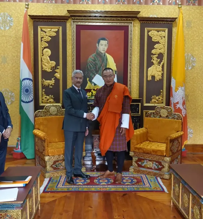 Jaishankar in Bhutan: ₹4,000 crore credit line, Punatsangchhu projects reviewed