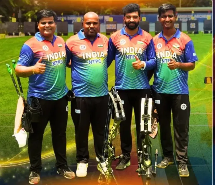 India Secures Double Bronze at Asia Cup Archery Stage I in Bangkok