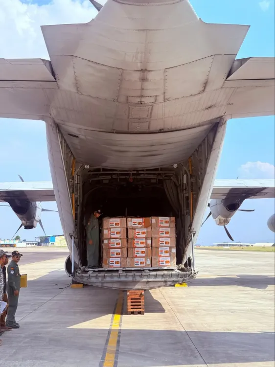 India sends 3 tonnes of anti-TB medicines to Sri Lanka aboard IAF aircraft