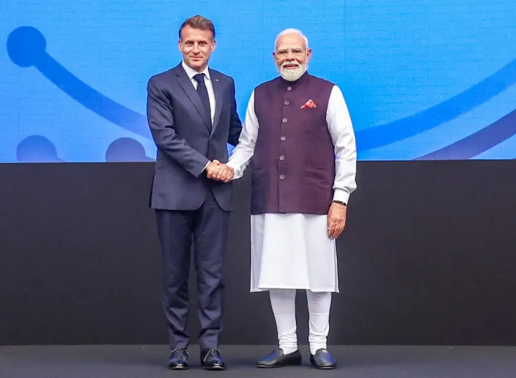 Modi-Macron summit: India, France to double trade in 5 years, launch AI working group