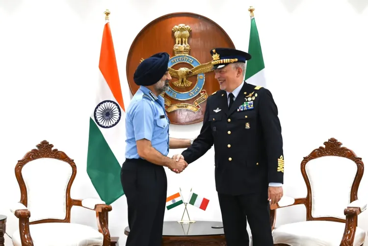 India-Italy Air Chiefs meet in New Delhi to deepen defence ties