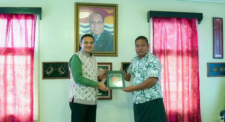 India-Kiribati talks: development partnership, healthcare, climate cooperation