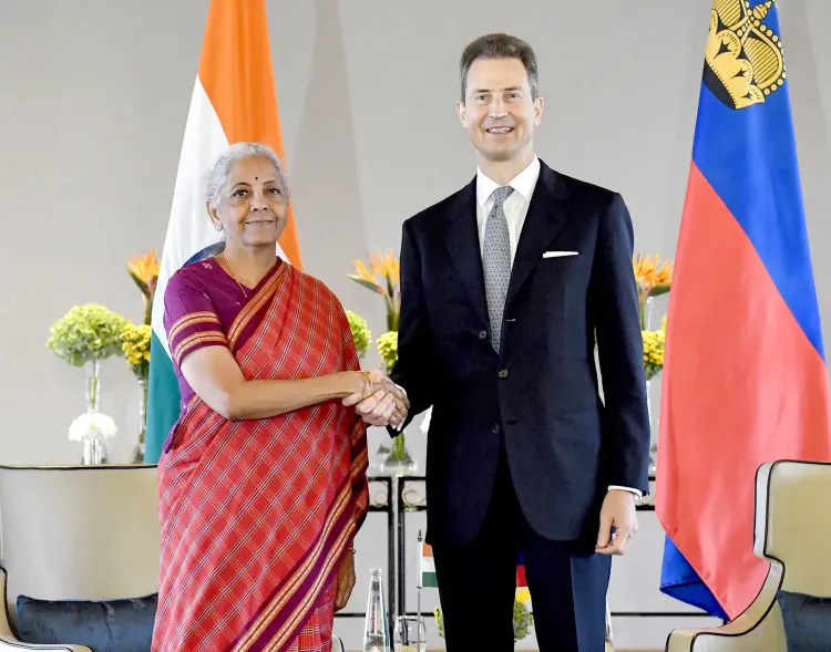 Sitharaman meets Liechtenstein royals to boost EFTA trade and investment ties