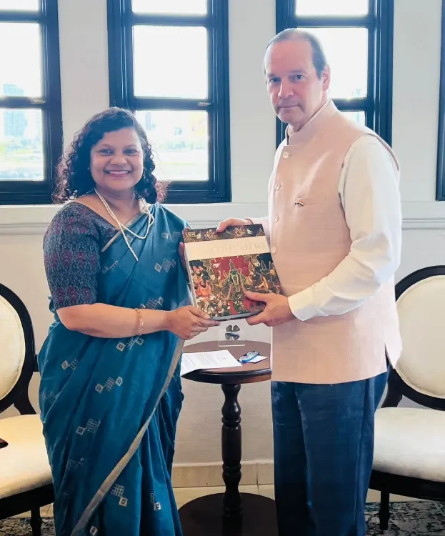 India-Panama bilateral talks: Ambassador Parkar meets FM Martinez-Acha