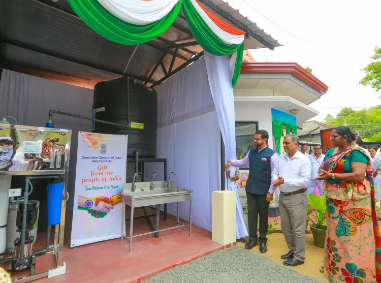 India gifts RO water plant to Monaragala District Hospital in Sri Lanka