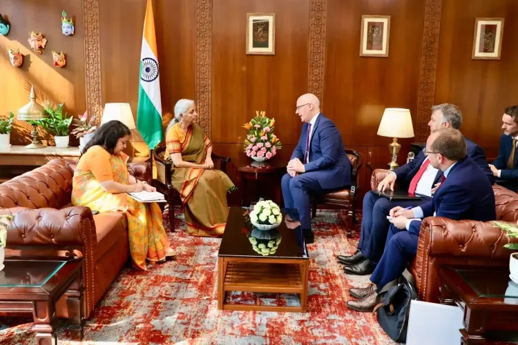 Sitharaman meets Scotland's John Swinney, eyes fintech and renewable energy ties