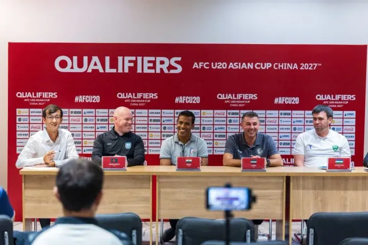 India U20 face Syria in AFC U20 Asian Cup 2027 Qualifier opener in Tashkent