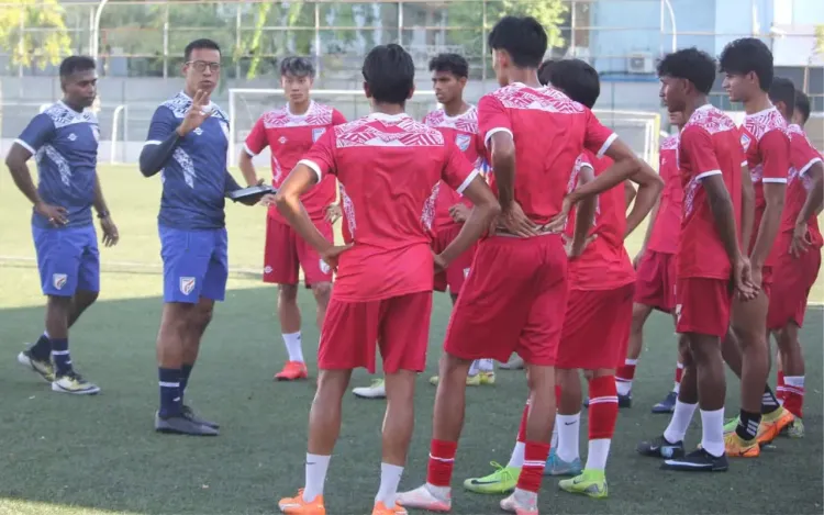 India to Launch SAFF U20 Campaign Against Pakistan