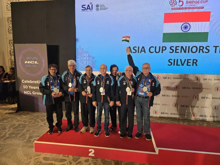 India win 4 medals at 5th Asia Cup Bridge Championships in Panaji