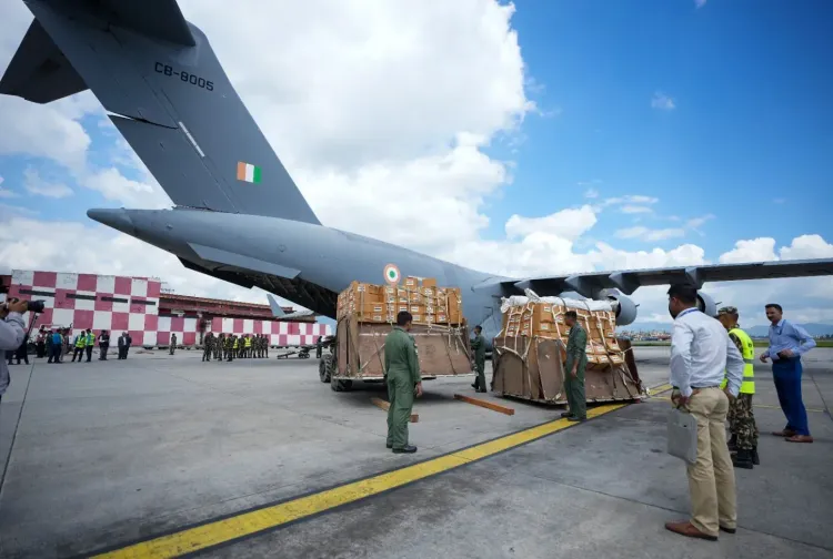 India sends third relief flight to Nepal, total aid crosses 60 tonnes