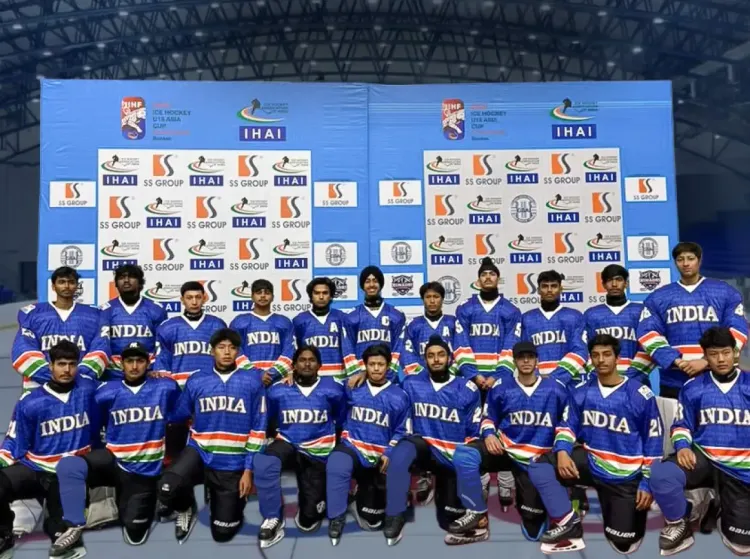 India U18 Ice Hockey Team Arrives in Bishkek for Asia Cup 2025