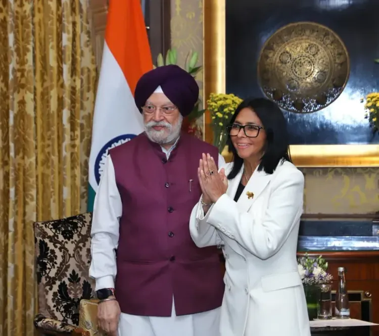 India-Venezuela energy ties: Puri meets acting president to boost crude imports
