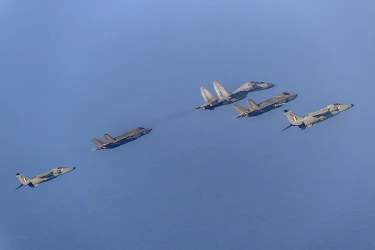 Did the Indian Air Force and UK Royal Navy Just Hold a Joint Exercise in the Indian Ocean?