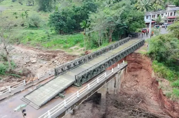 How is the Indian Army Restoring Cyclone-Hit Areas in Sri Lanka?