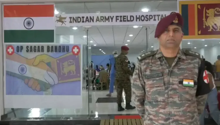 Has the Indian Army Established a Full-Scale Field Hospital in Flood-Hit Sri Lanka Under Op Sagar Bandhu?