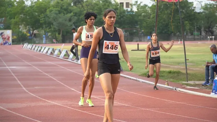 Kiran Pahal wins women's 400m at Indian Athletics Series Surat leg