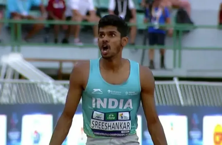 Sreeshankar wins long jump at Indian Athletics Series leg 6 with 8.04m effort in Chennai