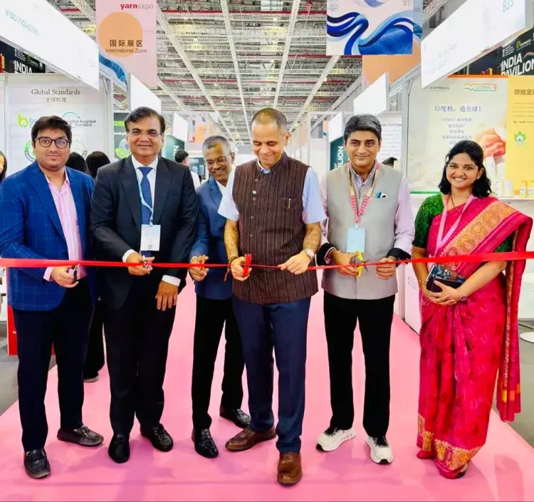 India Pavilion at Global Yarn & Inter-Textile Expo Shanghai 2026 inaugurated