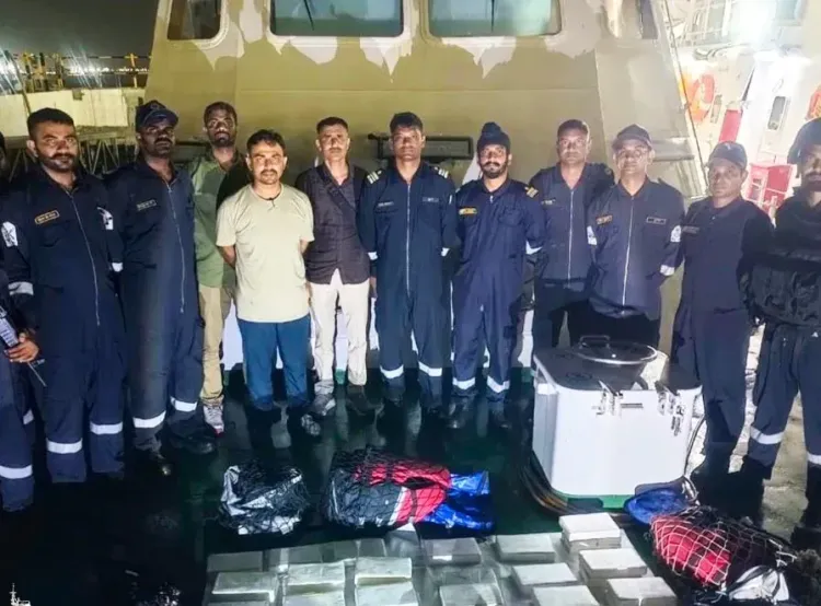 Indian Coast Guard, Gujarat ATS seize 115 kg cocaine off Mundra coast