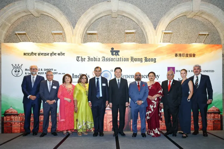 India's 80th Independence Day celebrated in Hong Kong with SAR Chief Executive