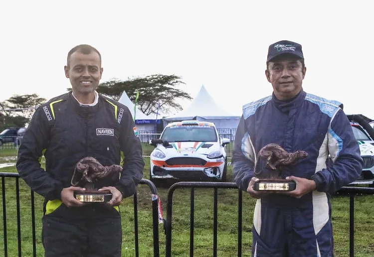 Indian Rally Team Puligilla and Sherif Triumph at 2026 Safari Rally Kenya in WRC3