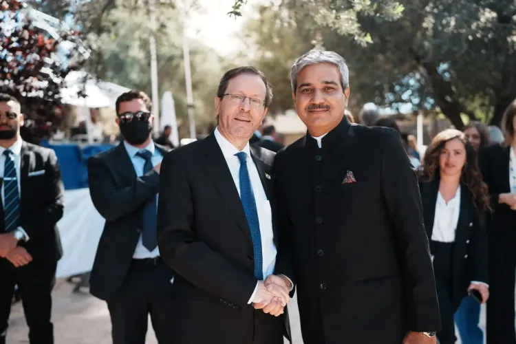 India Envoy Meets Israel's Herzog, Boosts Strategic Partnership
