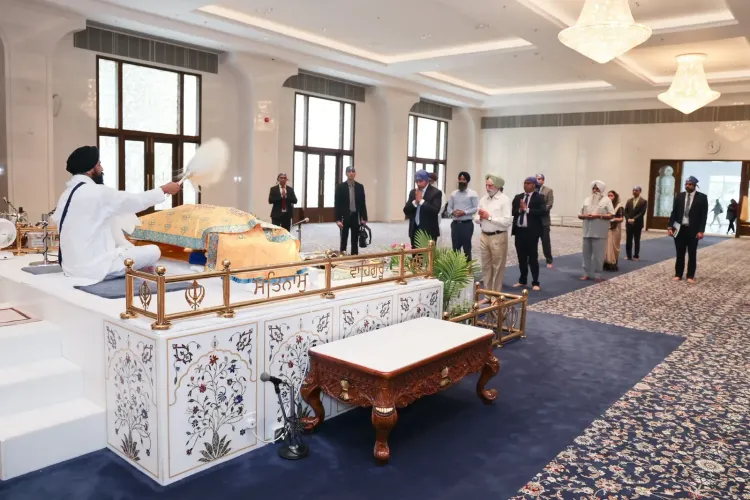Vikram Doraiswami visits 125-year-old Khalsa Diwan Gurdwara in Hong Kong