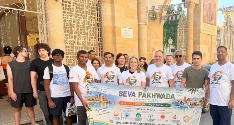India HC in Cyprus joins Nicosia clean-up for Seva Pakhwada 2026