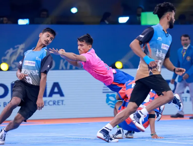 Indian Men Triumph Over Nepal 54-36 to Win First Kho Kho World Cup