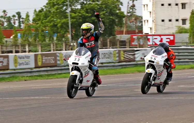 INRC 2W 2026 Round 1: Rakshith Dave wins after Chiranth's 30-sec penalty