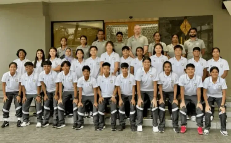 India's U20 Women's Team Touches Down in Thailand for AFC Asian Cup