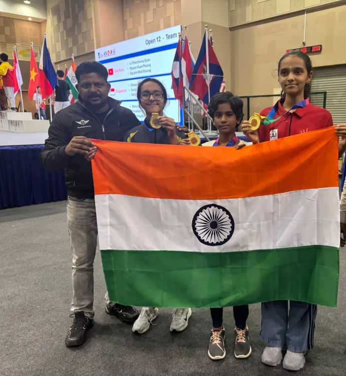 Indian U-11 girls win bronze at ASEAN Age Group Chess Championship in Singapore