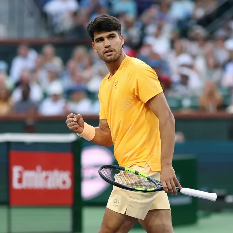 Carlos Alcaraz Makes a Stunning Comeback at Indian Wells Open; Medvedev Advances to Round 4
