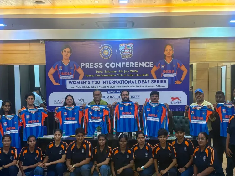 Indian deaf women's cricket team begins historic T20 tour to Sri Lanka