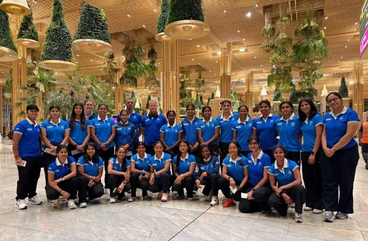 India women's hockey team departs for Australia tour ahead of FIH Nations Cup 2026