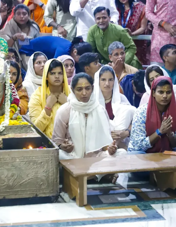 India women's cricket team seeks blessings at Mahakal temple before T20 World Cup 2026