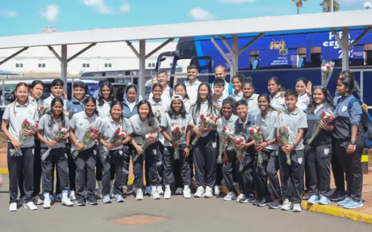 Indian Women's Football Team Arrives in Nairobi for FIFA Series 2026